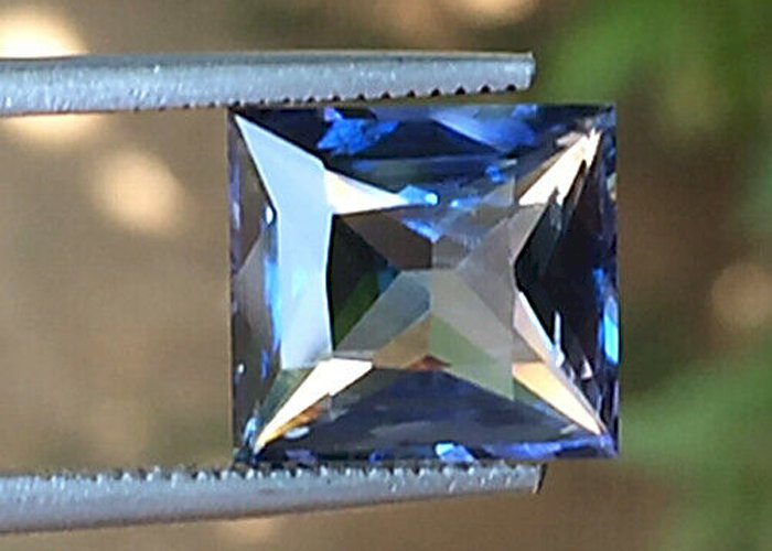 4.60 IF Cts Blue Sapphire Unheated Light Color Certified Blue Sapphire