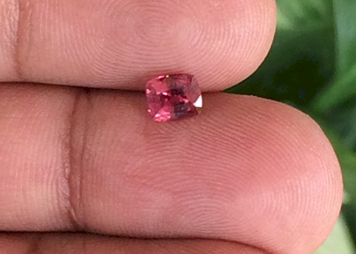 0.83 Cts Natural Padparadscha Sapphire Unheated Slightly Orangish Pink