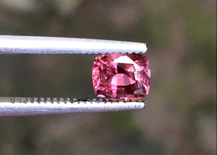 0.83 Cts Natural Padparadscha Sapphire Unheated Slightly Orangish Pink