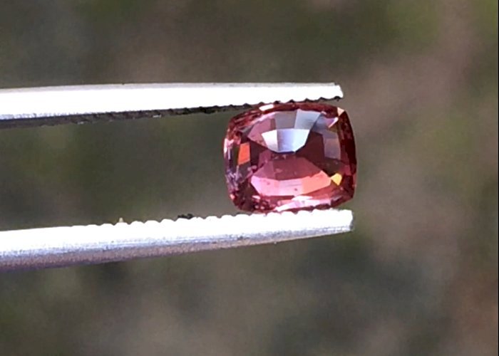 0.83 Cts Natural Padparadscha Sapphire Unheated Slightly Orangish Pink