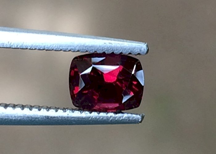 0.94 Cts Natural Unheated Ruby Slightly Dark Color pigeon Blood Red Ruby