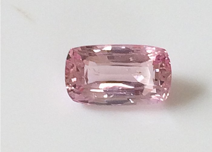 1.10 Cts Natural Unheated Padparadscha Sapphire Certified Padparadscha Sapphire