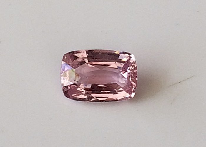 1.10 Cts Natural Unheated Padparadscha Sapphire Certified Padparadscha Sapphire