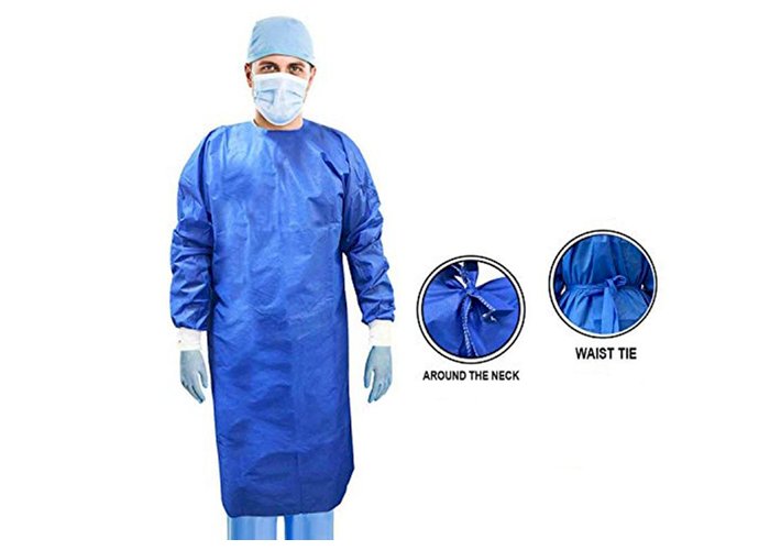 Medical Disposable Surgical Gown (Pack of 3)