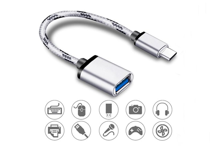 USB 2.0 Type C Male To USB 2.0 A Female OTG Data Cord Adapter Type-C OTG Adapter Cable For Sansumg LG Sony HTC Xiaomi Andriod