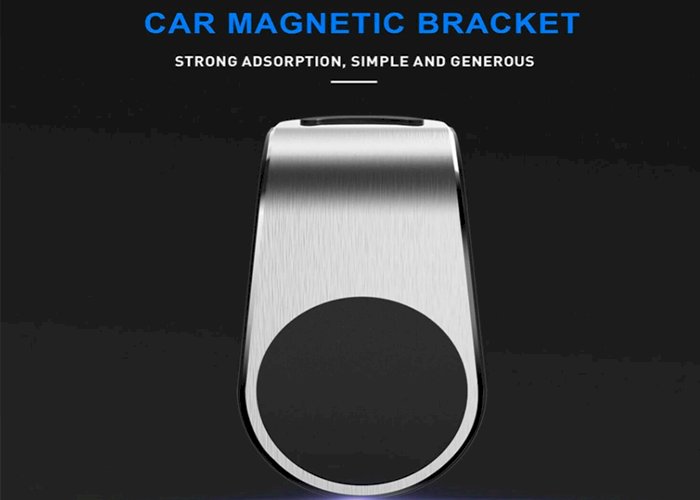 Car Phone Holder L Type For Phone In Car Mobile Support Magnetic Phone Mount Stand For Tablets And Smartphones Suporte Telefone