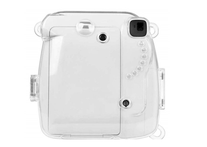Waterlowrie Instax Mini 9 Case Transparent Plastic Cover Instant Camera Protect bag With Strap For Fujifilm Instax Mini 9/ 8 /8+