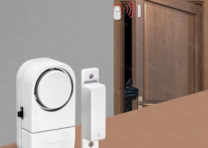 Towode 5/Pcs 90dB Wireless Home Window Door Burglar Security Alarm System Magnetic Sensor for Home Security System