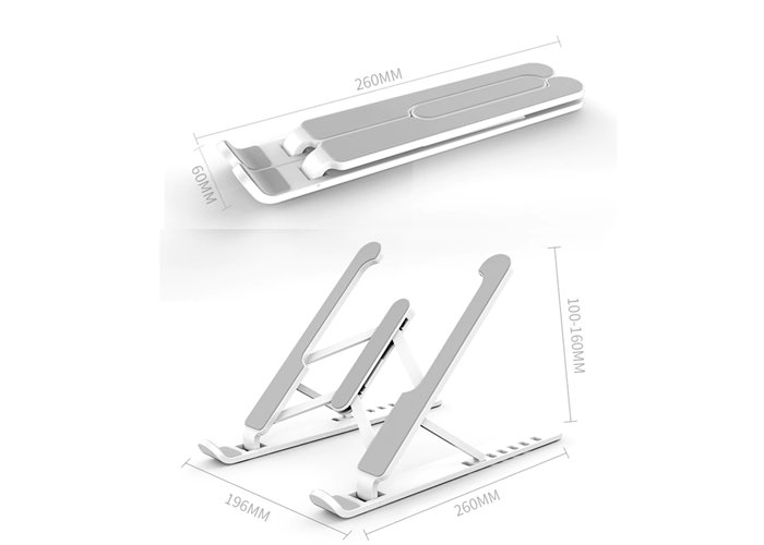 Adjustable Foldable Laptop Stand Non-slip Desktop Laptop Holder Notebook Stand sFor Notebook Macbook Pro Air iPad Pro DELL HP