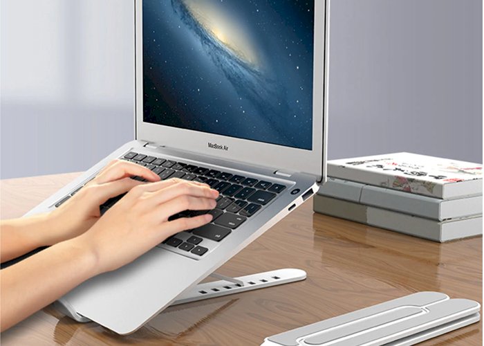 Adjustable Foldable Laptop Stand Non-slip Desktop Laptop Holder Notebook Stand sFor Notebook Macbook Pro Air iPad Pro DELL HP