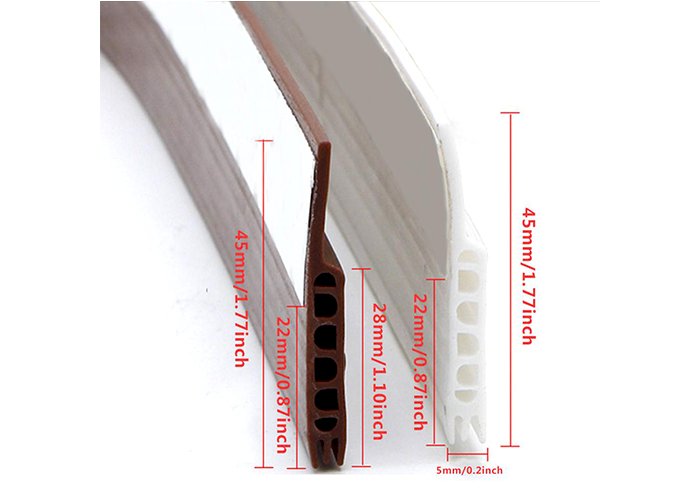 Anti-Insect Door Stops Draft Stopper Adhesive Door Bottom Sealing Strip Door Draft Blocker Protector Home Decor