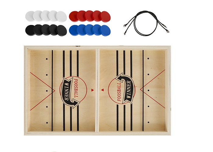 Table Hockey Paced Sling Puck Board Games SlingPuck Winner Party Game Toys For Adult Child Family Party Game Toys Fast Hockey