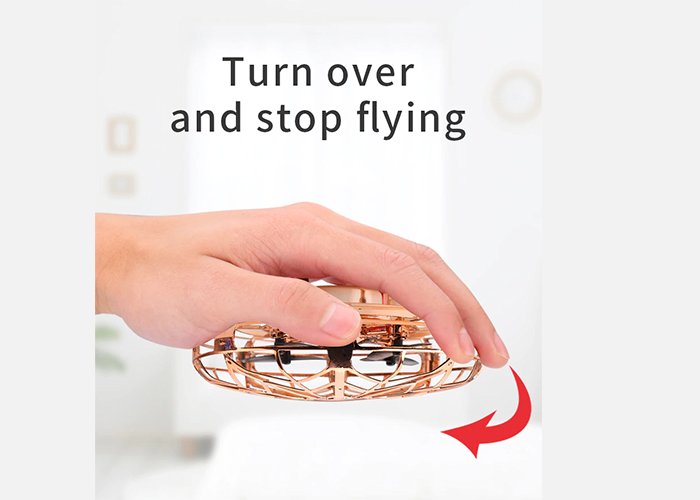 Mini Helicopter RC UFO Drone Aircraft Hand Sensing Infrared RC Quadcopter Electric Induction Toys for Children Christmas Gif