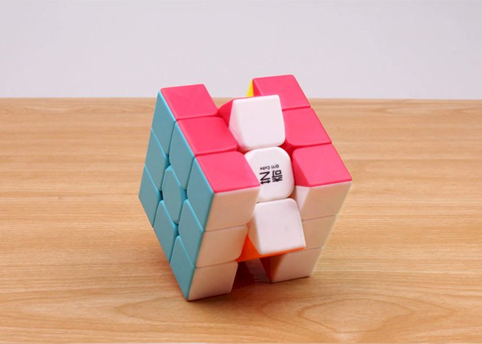 qiyi warrior s Magic Cube Colorful stickerless speed 3x3 cube antistress 3x3x3 Learning&Educational Puzzle Cubes Toys