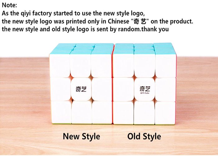 qiyi warrior s Magic Cube Colorful stickerless speed 3x3 cube antistress 3x3x3 Learning&Educational Puzzle Cubes Toys